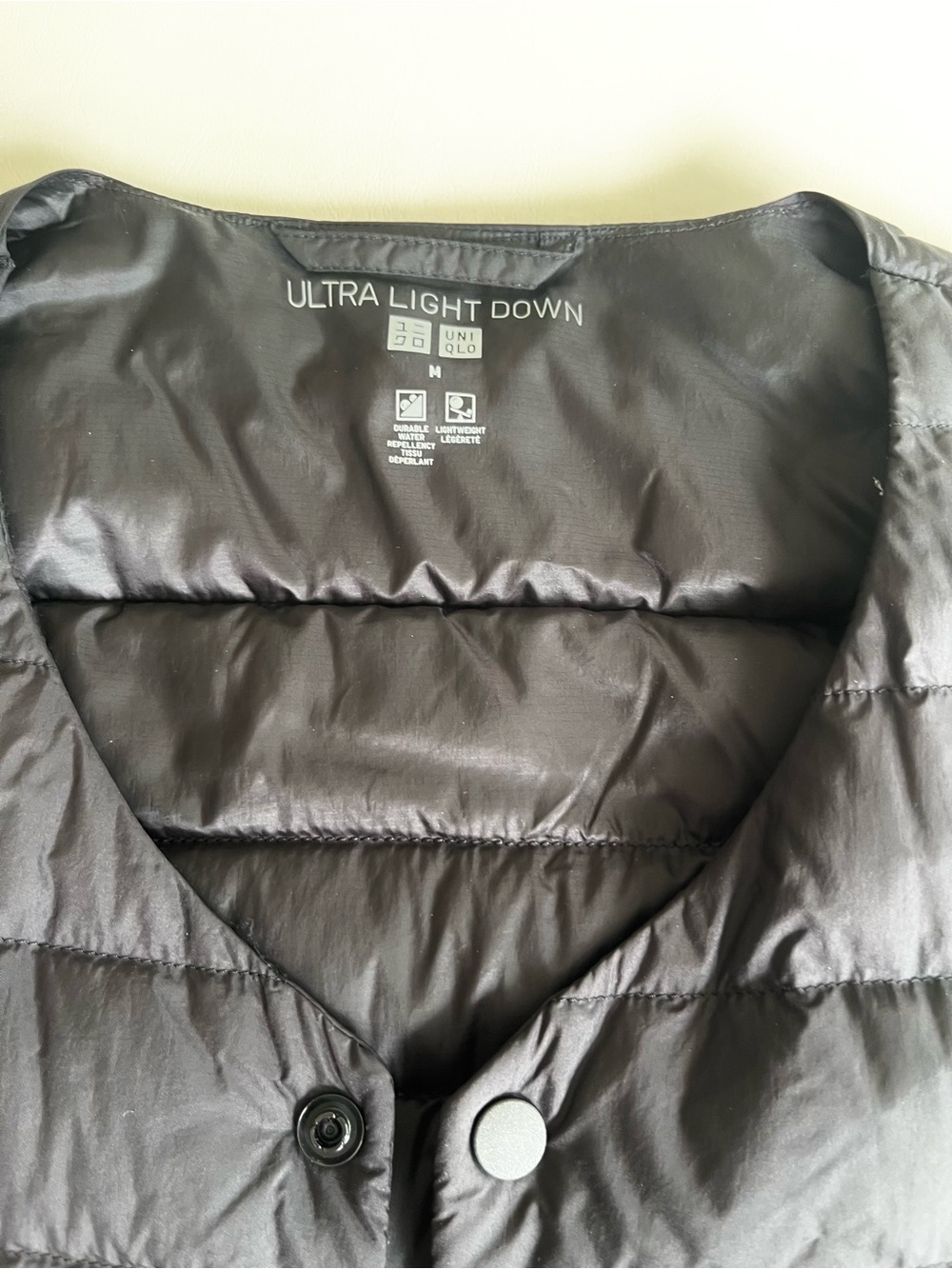 Uniqlo Black Women’s Ultra Light Down Puffer Vest